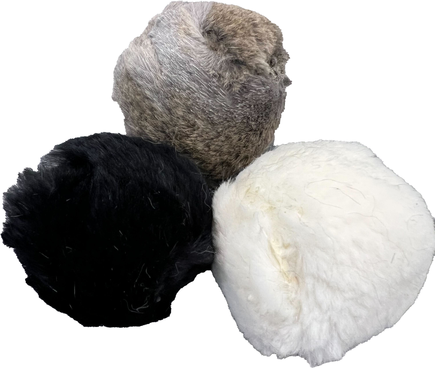 2&quot; RATTLE FUR BALL