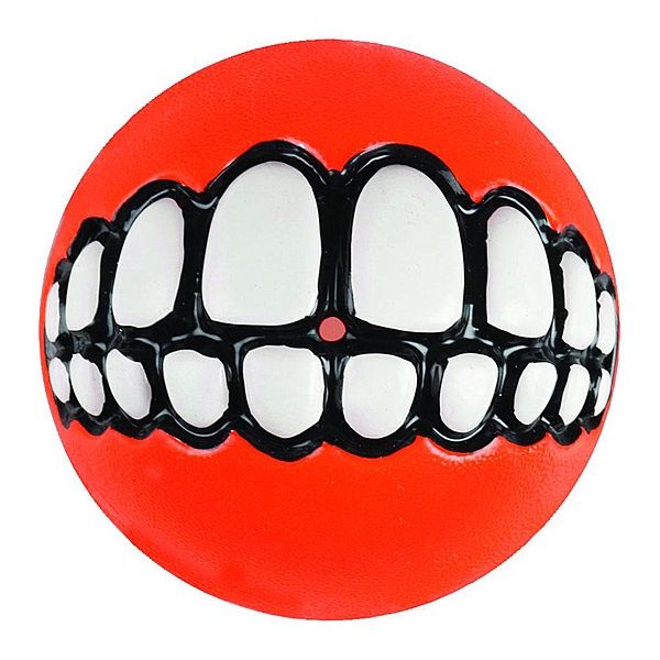 Grinz Treat Ball by ROGZ Assorted Large 3&quot;