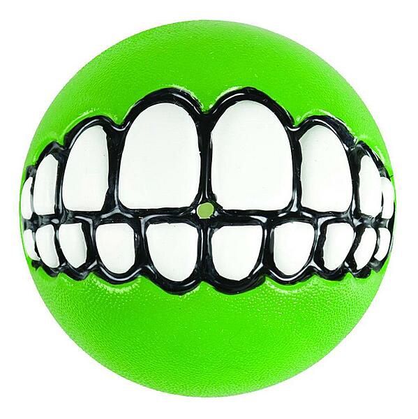 Grinz Treat Ball by ROGZ Assorted Medium 2.4&quot;