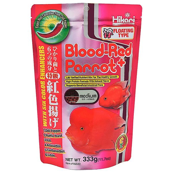 HIKARI Blood Red Parrot Medium 11.7OZ