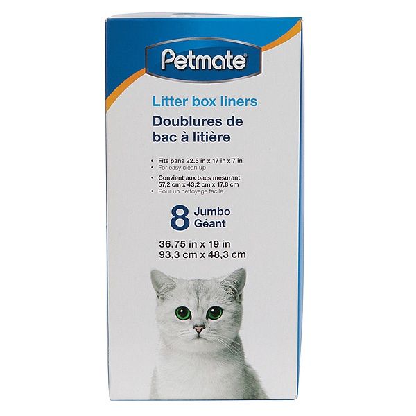 Litter Pan Liners Jumbo 8PK