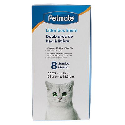 Litter Pan Liners Jumbo 8PK