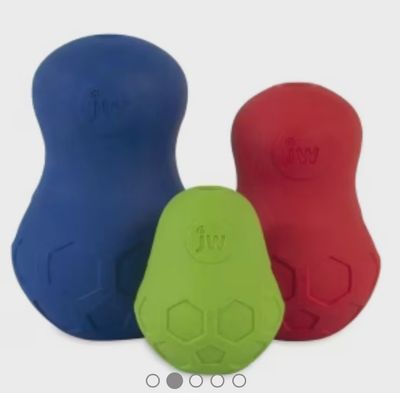 JW TUMBLE TEEZ TREAT TOY - SMALL