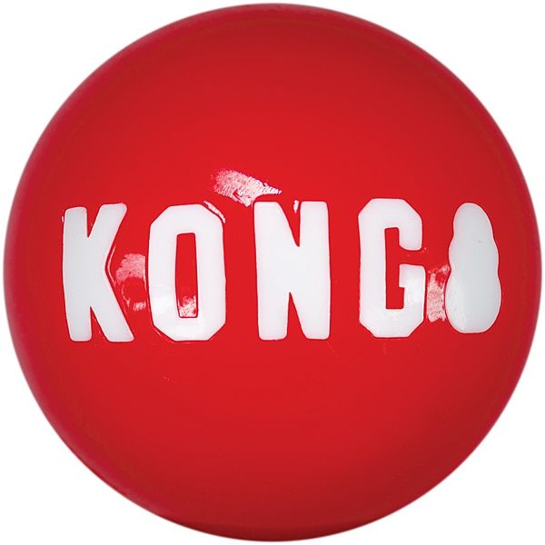 KONG Signature Balls Large Single Squeak