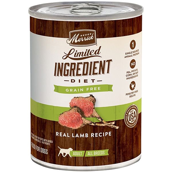 MERRICK LID LID Grain Free Real Lamb Recipe 12.7OZ