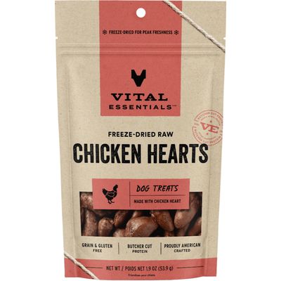 VITAL ESSENTIALS FD Chicken Hearts 1.9OZ