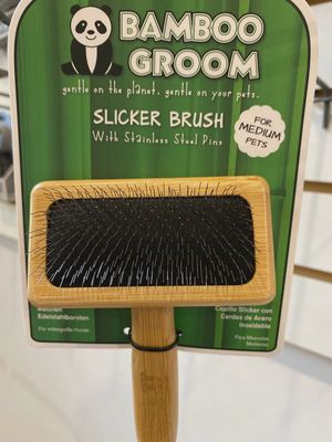 SLICKER BRUSH W/STAINLESS STEEL PINS - MEDIUM