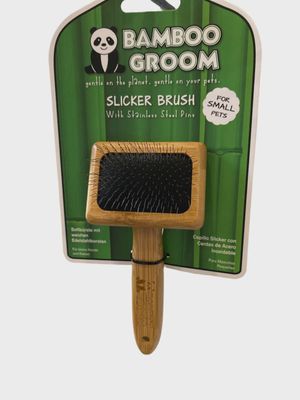 SLICKER BRUSH W/STAINLESS STEEL PINS - SMALL