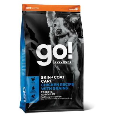 Petcurean Go! Solutions Skin &amp; Coat Chicken Recipe 22LB
