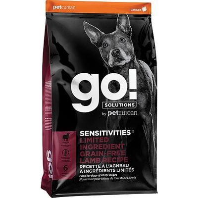 Petcurean Go! Sensitivities LID GF Lamb 3.5LB