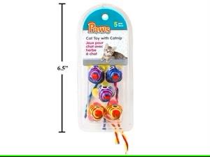 PAWS Cat Toy w catnip