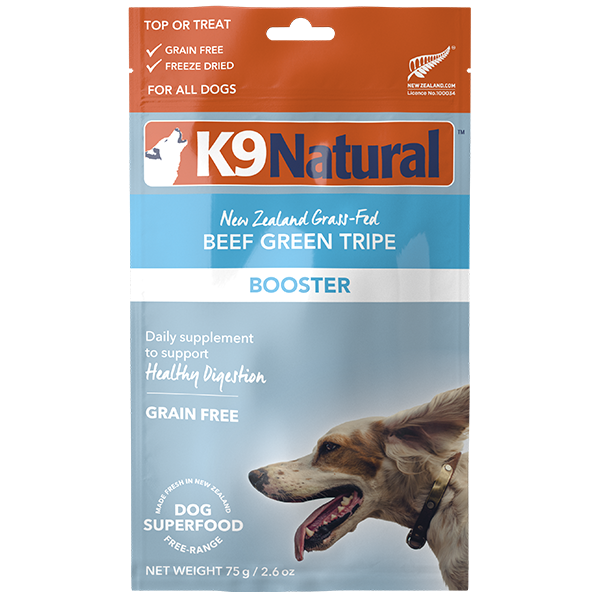 K9 Natural Dog FD Booster Beef Green Tripe 2.6oz
