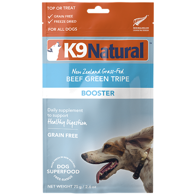 K9 Natural Dog FD Booster Beef Green Tripe 2.6oz