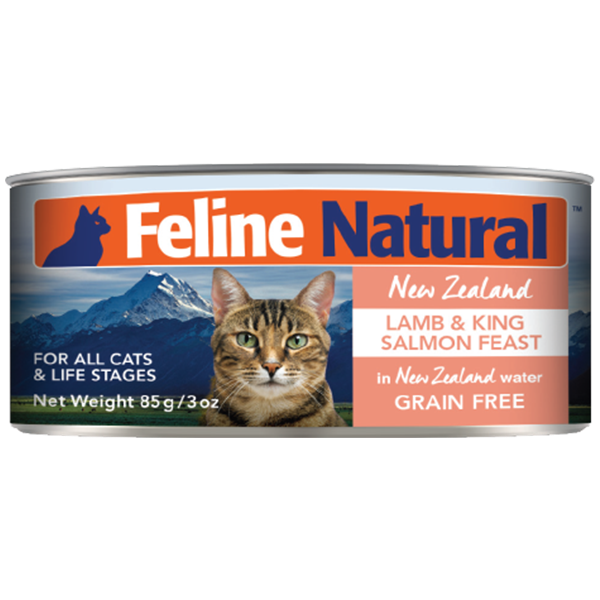 Feline Natural Cat Lamb &amp; King Salmon 3oz