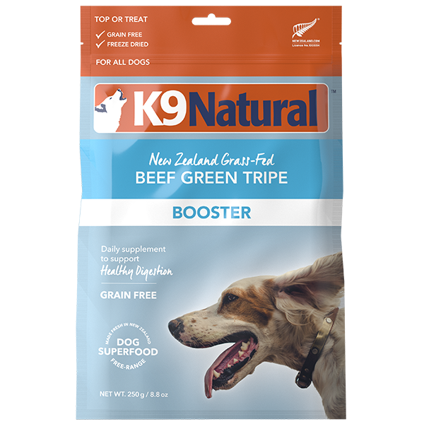 K9 Natural Dog FD Booster Beef Green Tripe 8.8oz