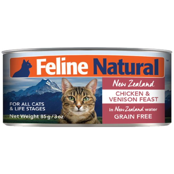 Feline Natural Cat Chicken &amp; Venison 3oz