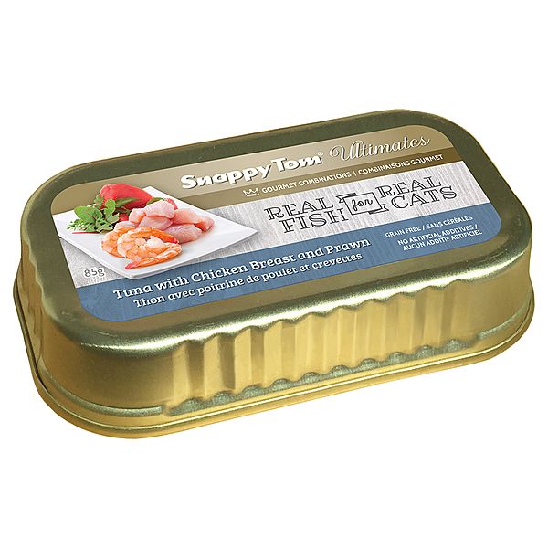 Snappy Tom MTO-Tuna with Chicken Breast &amp; Prawn 85GM