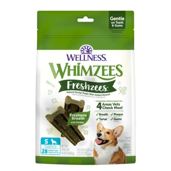 Whimzees Freshzees Dental Treats Small Breed