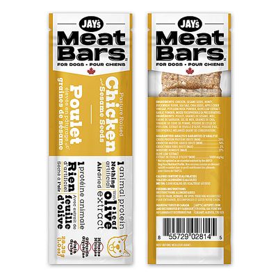 Meat Bars Chicken &amp; Sesame 28.35GM