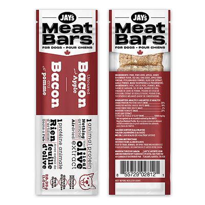 Meat Bars Bacon &amp; Apple 28.35GM