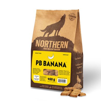 NORTHERN Biscuits Wheat Free Peanut Banana w/ Cinnamon 450g
