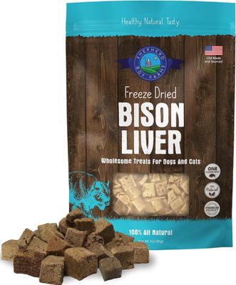 SHEPHERD BOY FARMS Freeze Dried Bison Liver 85g