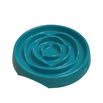 Messy Mutts Melamine Grey Slow Feeder Small
