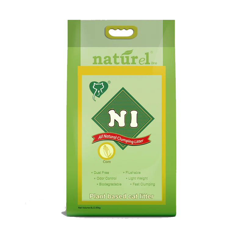 Nature1 Naturel Clumping Litter - Corn - 2.85kg