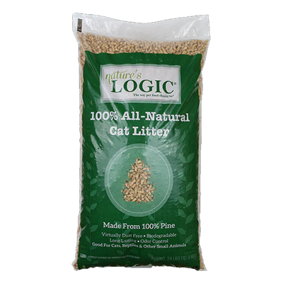 Natures Logic Ponderosa Pine Cat Litter - 24 lb