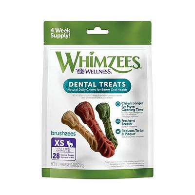 Whimzees Brushzees Daily XSmall 28PK