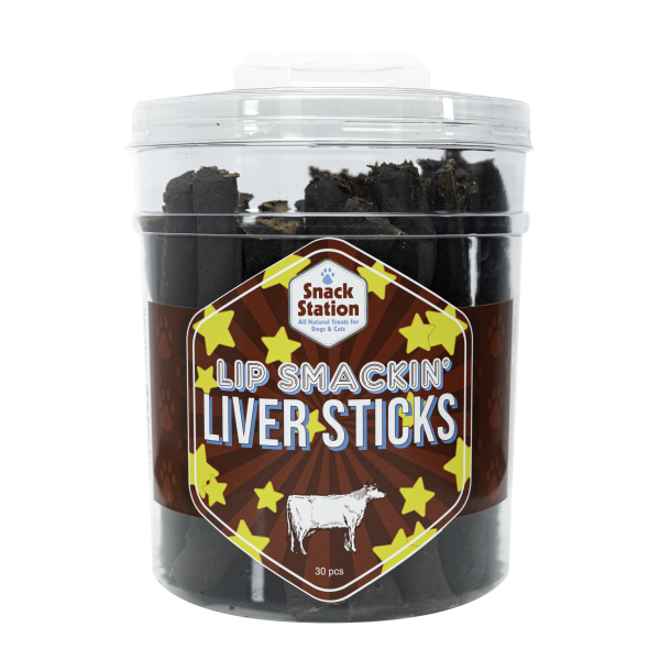 This&amp;That Snack Station Bulk Lip Smackin&#39; Liver Sticks