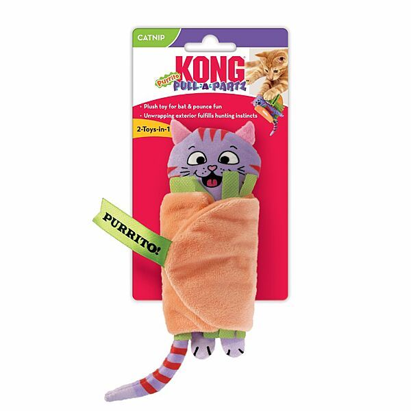 Cat Pull-A-Partz Purrito