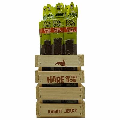 PREBOOK Rabbit &amp; Sweet Potato Jerky 10&quot;