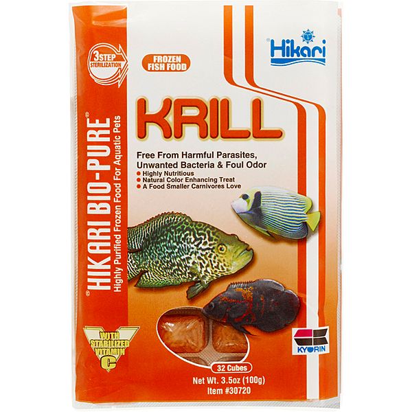 Hikari Frozen Krill 3.5OZ Cube