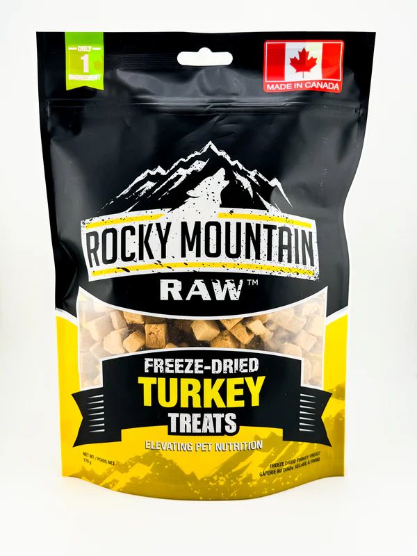 ROCKY MOUNTAIN RAW TREATS - PEANUT BUTTER SQUARES 75g