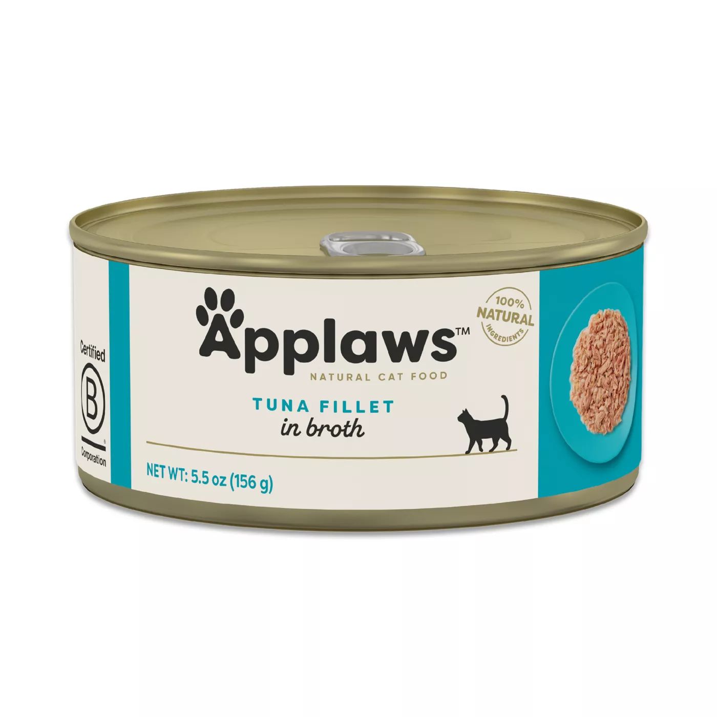Applaws Tuna Fillet in Broth 5.5oz