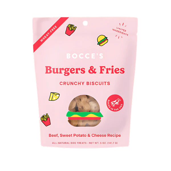 Bocce&#39;s Bakery - Burgers and Fries Biscuits - 5oz