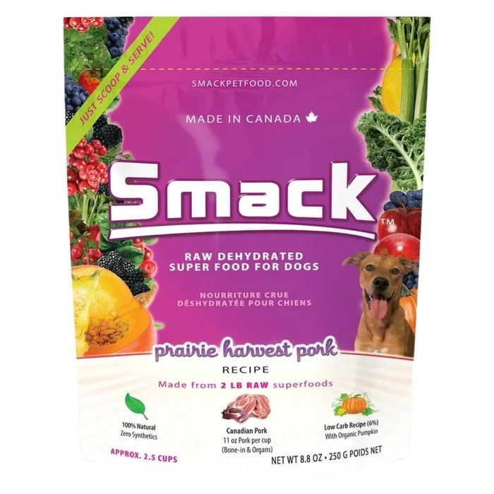 Smack Dog Dehydrated Superfood Prarie Harvest Pork