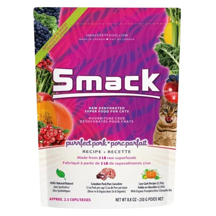 Smack Cat Dehydrated Superfood Purrfect Pork