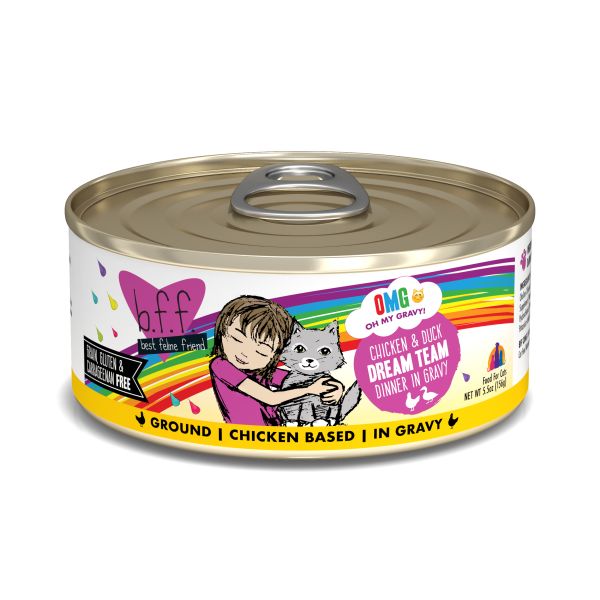 BFF Cat OMG Chicken &amp; Duck Dream Team 5.5 oz