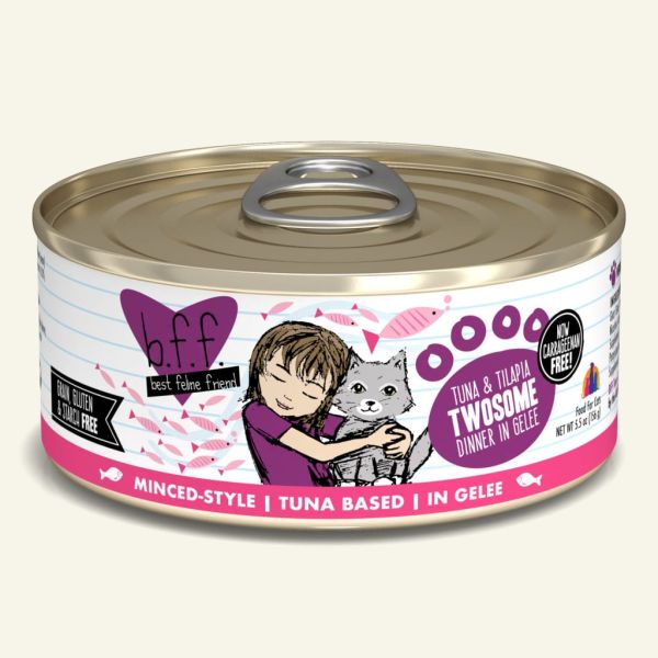 BFF Cat Tuna &amp; Tilapia Twosome 5.5 oz