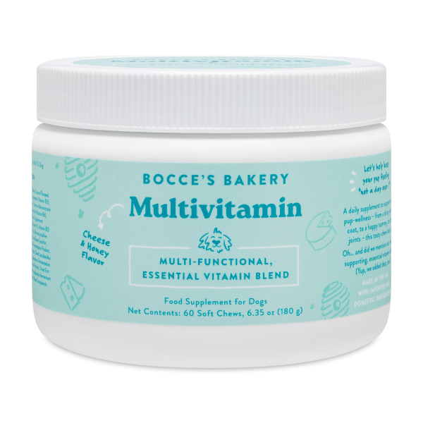 Bocce&#39;s Bakery Dog Supplement Multivitamin 6.35 oz