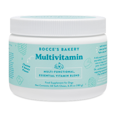 Bocce&#39;s Bakery Dog Supplement Multivitamin 6.35 oz