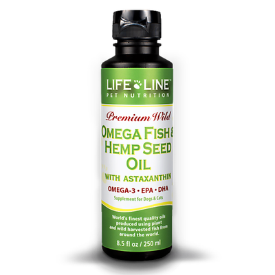 Lifeline Wild Omega Fish &amp; Hemp Seed Oil 8.5 oz