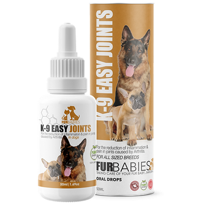 Furbabies Dog K-9 Easy Joints Pain &amp; Arthritis Relief 50ml