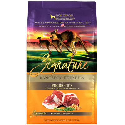 Zignature Dog LID Kangaroo 4 lb