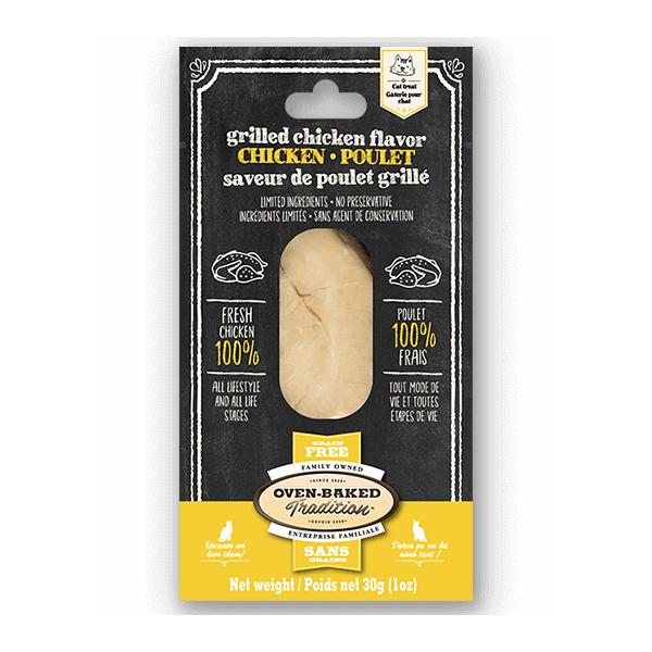 Oven-Baked Tradition Cat Fillet Grilled Chicken 30 g