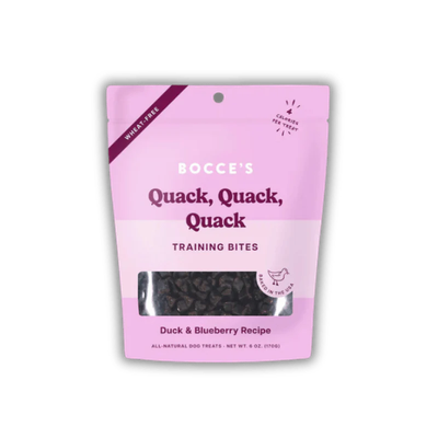 Bocce&#39;s Bakery - Quack Quack Quack Training Bites - 6oz