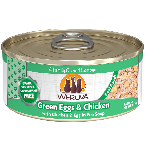 Weruva Cat GF Green Eggs &amp; Chicken 5.5 oz