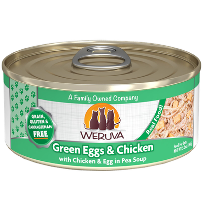 Weruva Cat GF Green Eggs &amp; Chicken 5.5 oz